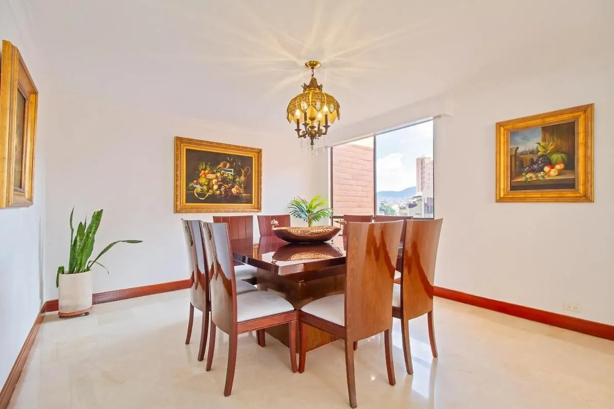 Apartment Medellin, Laureles - Luxury Penthouse, 5-Min Zona Rosa, 5 Balconies, Panoramic City Views